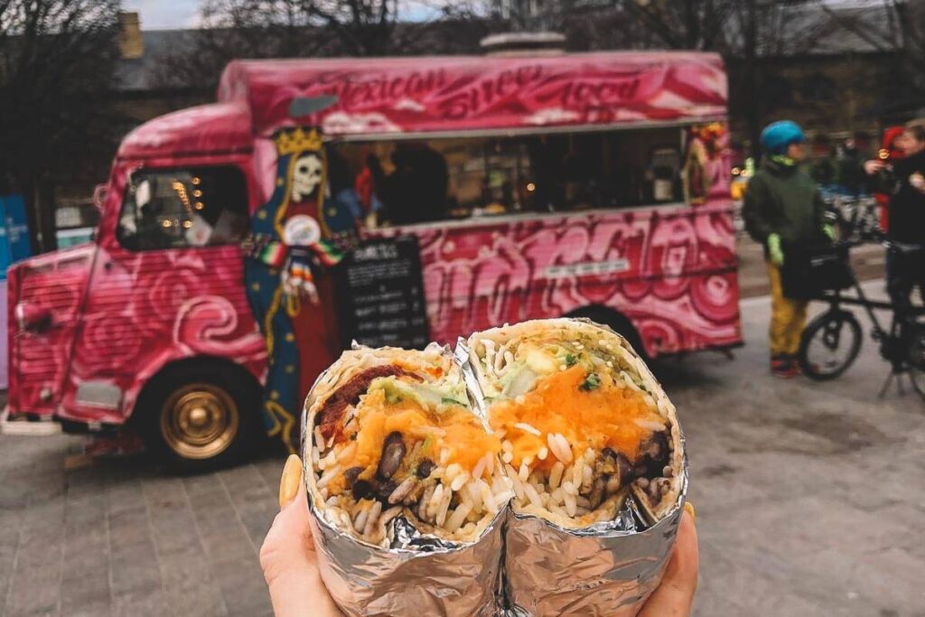 Luardos é uma opção de lugar para comer sem gastar muito no Whitecross Street Market, em Londres