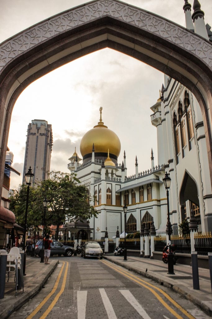 Masjid Sultan ou Mesquita do Sultão em Singapura