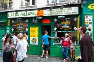 O melhor e mais tradicional falafel de Paris