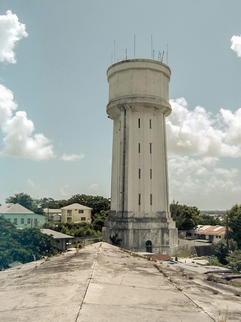 Water Tower, a construção mais alta de Nassau, capital das Bahamas