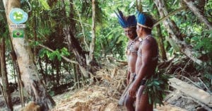 Tribo indígena nos arredores de Manaus
