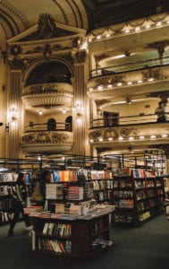 Livraria El Ateneo, onde antes funcionava um teatro em Buenos Aires