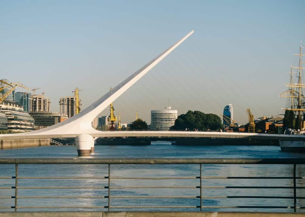 Puente de la Mujer, Puerto Madero, Buenos Aires, Argentina