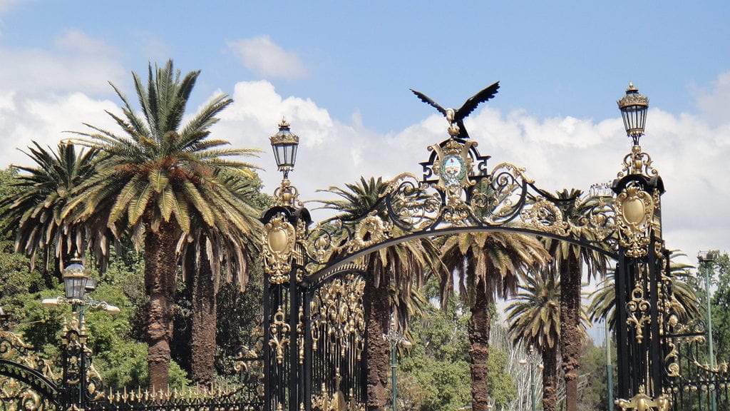 Portones del Parque Gral. San Martín, Mendoza, Argentina