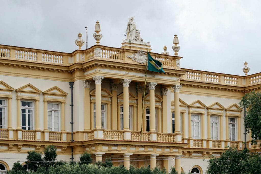 Palácio na Justiça no centro histórico de Manaus