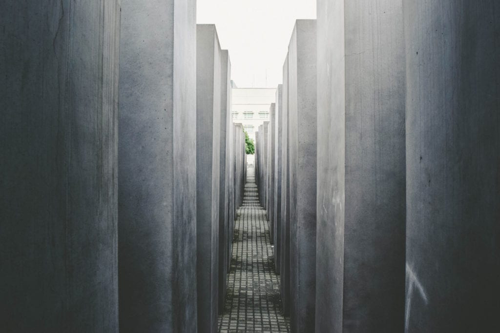 Memorial do Holocausto em Berlim, Alemanha