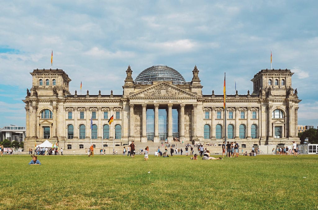 Reichstag, prédio do Parlamento Alemão em Berlim