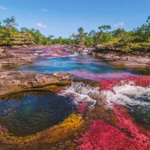 Caño Cristales, o rio colorido da Colômbia