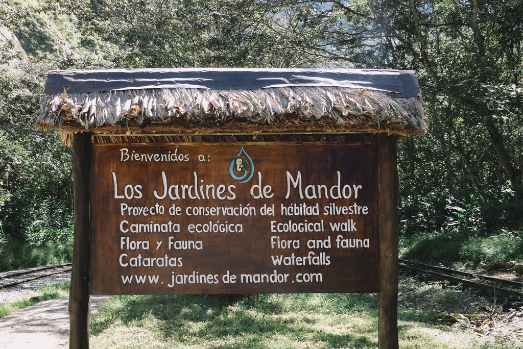 Los Jardines de Mandor, em Aguas Calientes, Machu Picchu