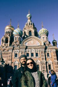 Igreja do Salvador do Sangue Derramado, em São Petersburgo, Rússia