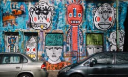 Grafites e outras expressões de arte urbana em Palermo, Buenos Aires