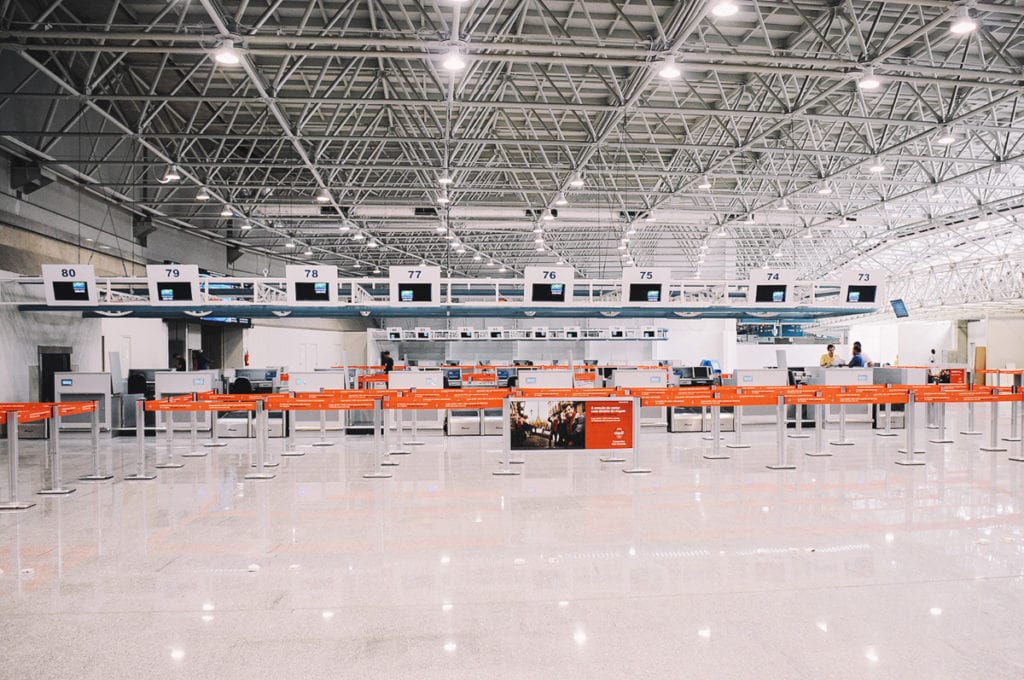 Aeroporto Internacional Tom Jobim - Galeão, no Rio de Janeiro