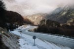 Viajando de ônibus entre Ushuaia e Punta Arenas no inverno