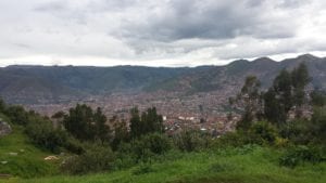 Vista parcial de Cusco