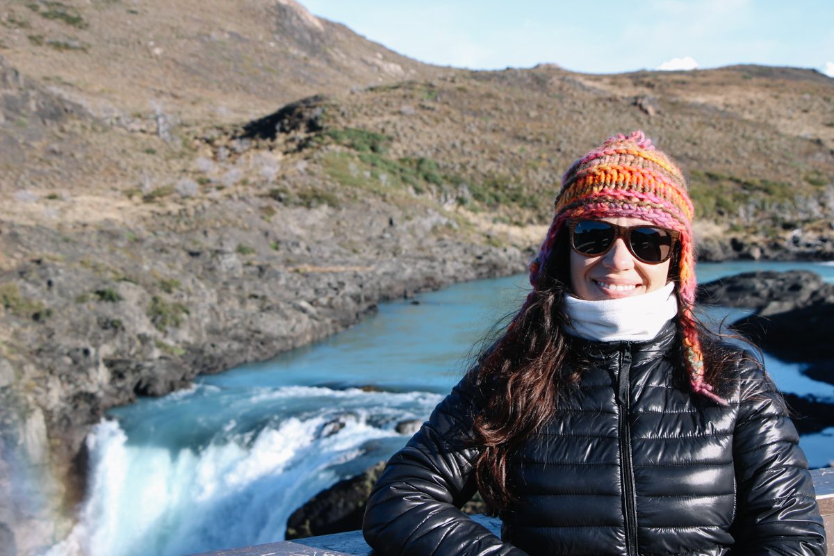 Salto Grande em Parque Nacional Torres del Paine, Chile