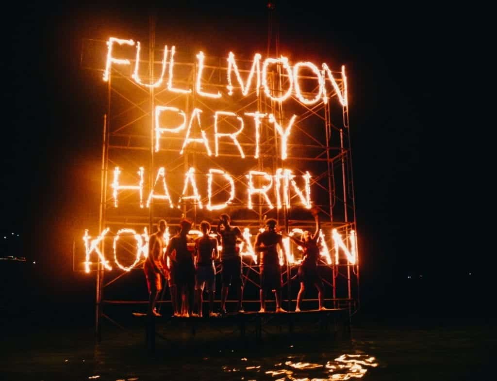 Full Moon Party, Koh Phangan, Tailândia