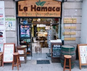 La Hamaca, refeições gostosas e baratas em Barcelona feitas com produtos orgânicos