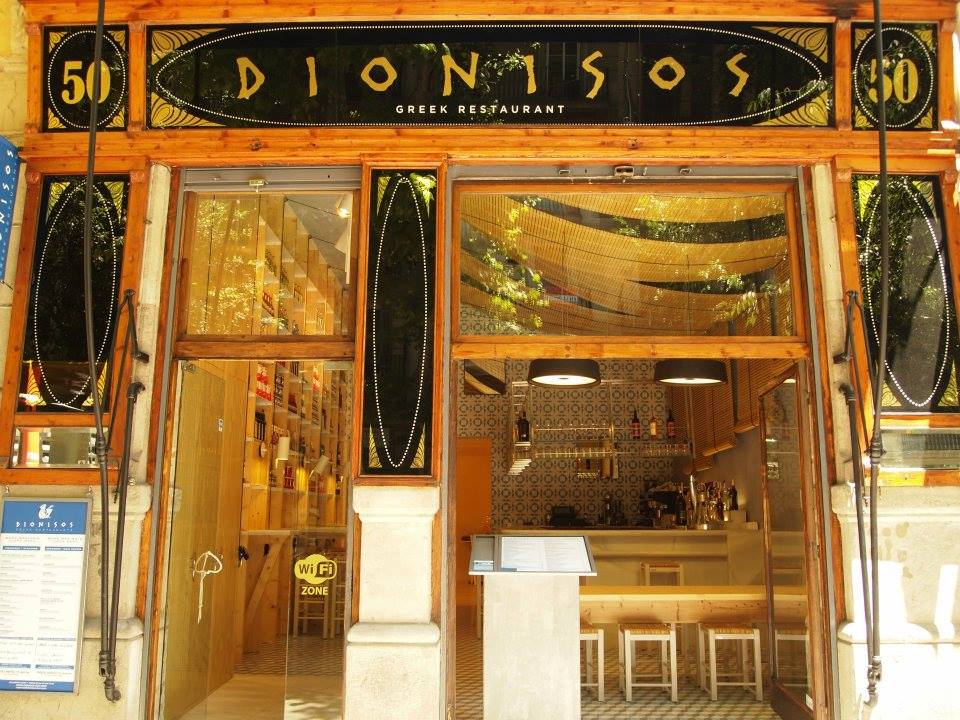 Dionisos, o melhor da culinária grega em Barcelona