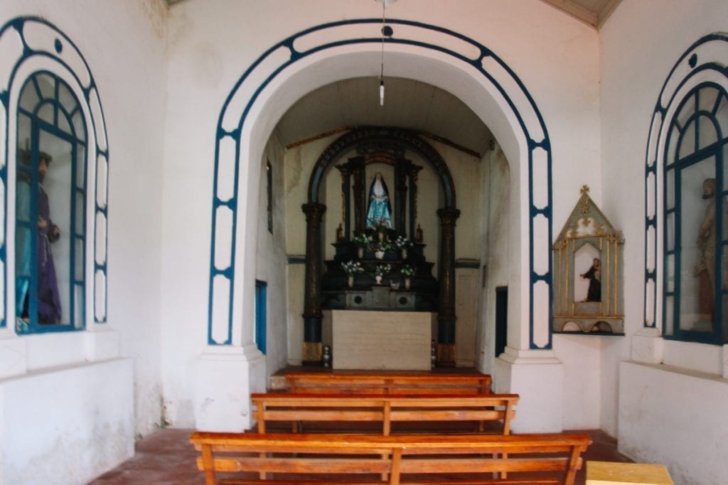 Interior da Igreja de Nossa Senhora do Desterro, em Alcântara, Maranhão