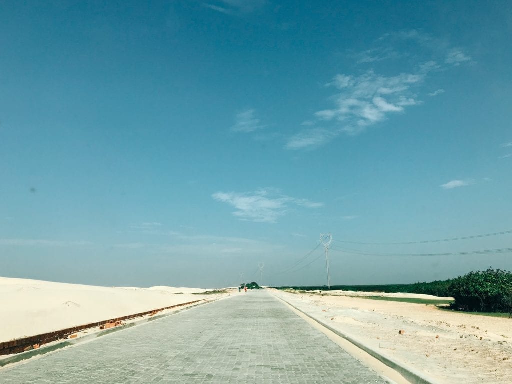 Estrada de Barreirinhas para Paulino Neves, Maranhão