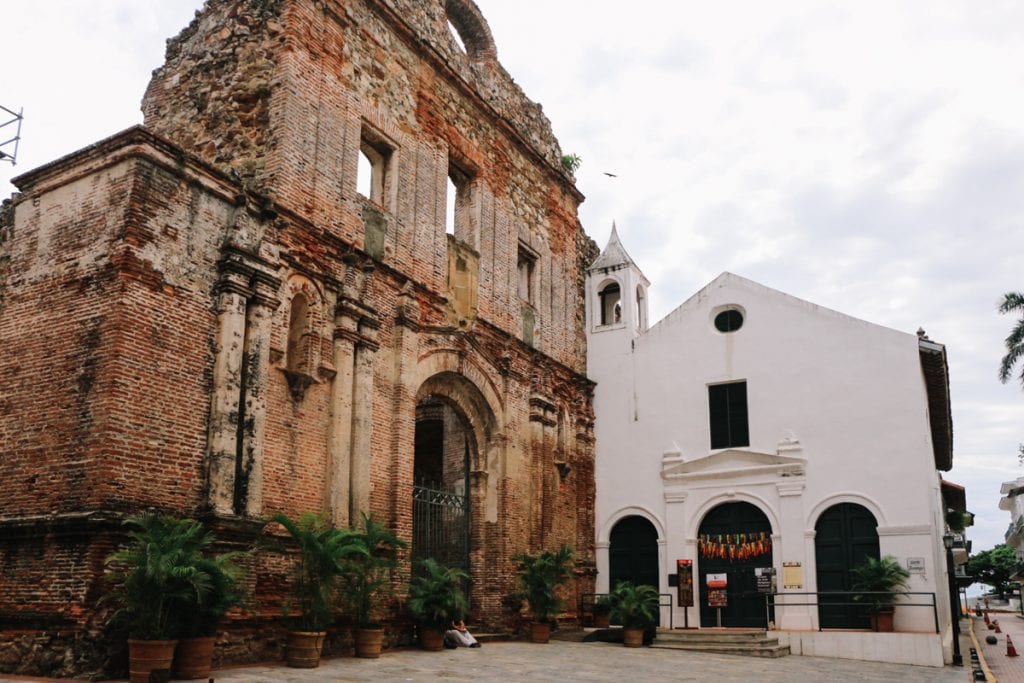 Convento de Santo Domingo, Arco Chato e Museo de Arte Religioso Colonial, Casco Viejo, Cidade do Panamá