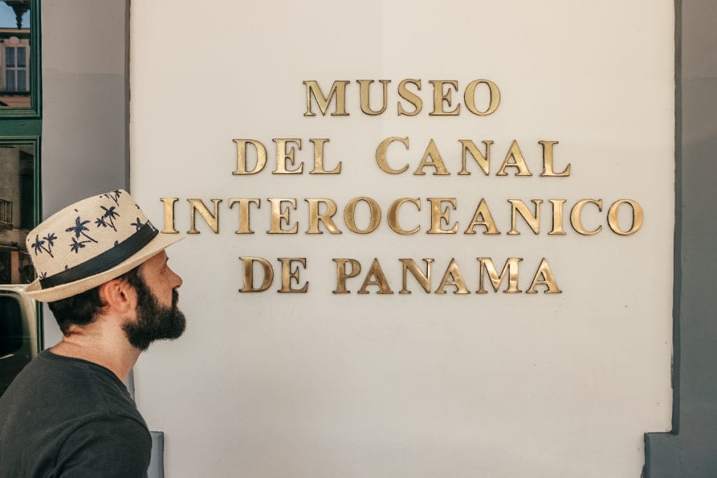 Adriano no Museo del Canal Interoceánico de Panamá, Casco Viejo, Cidade do Panamá