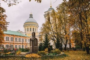 Monastério Alexandre Nevsky, em São Petersburgo, Rússia