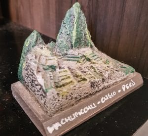 Miniatura de Machu Picchu, no Peru