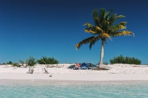Playa Sirena é uma das praias mais bonitas em Cuba