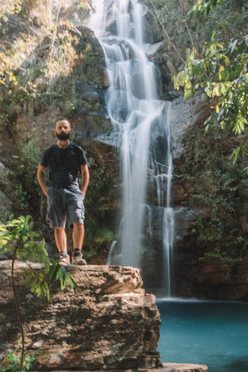 Cachoeira Santa Bárbara, Chapada dos Veadeiros, Goiás
