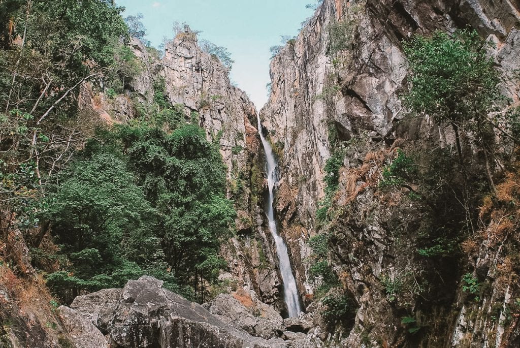 Cachoeira Veredas, em Cavalcante, Chapada dos Veadeiros