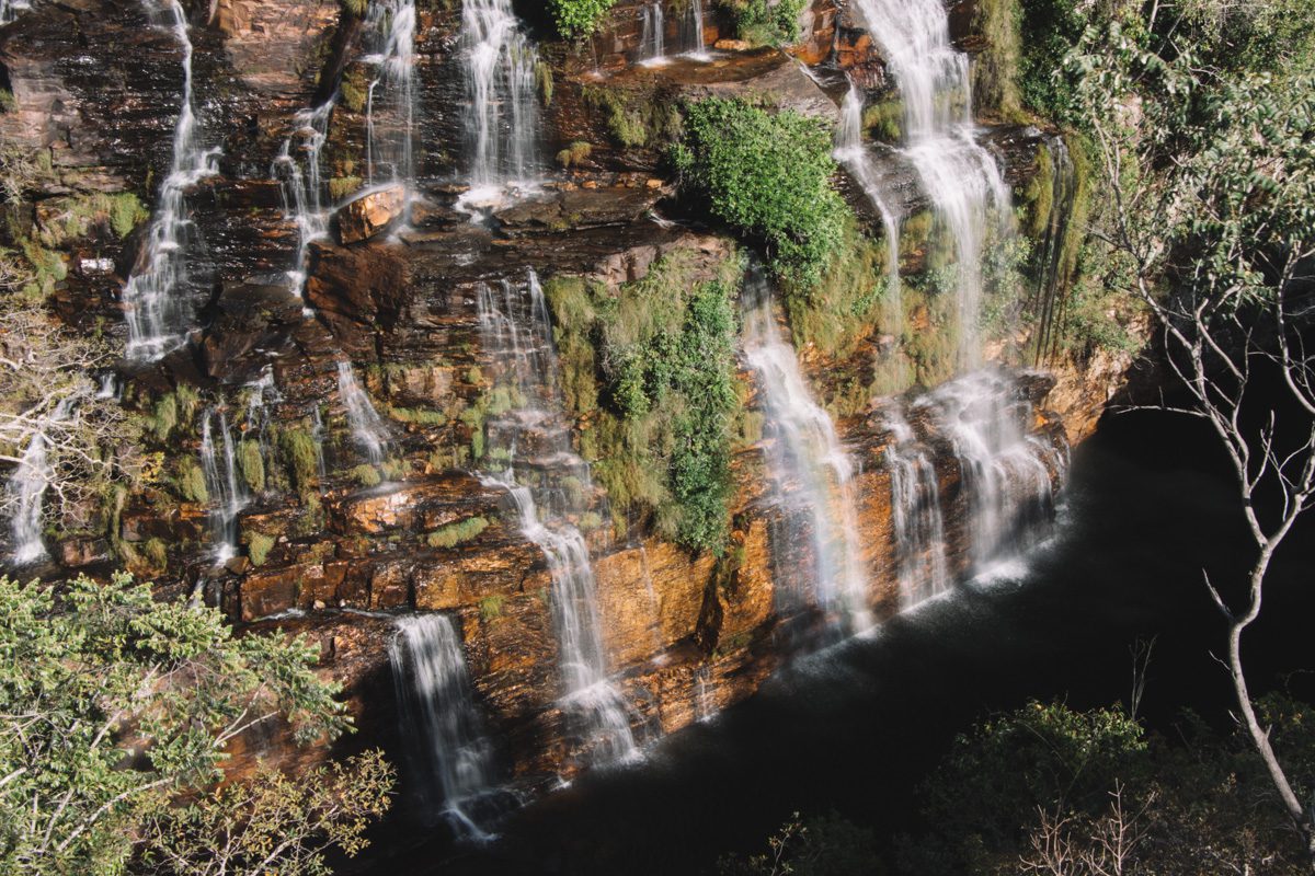 Cachoeiras Almécegas (I e II) e São Bento, na Chapada dos Veadeiros