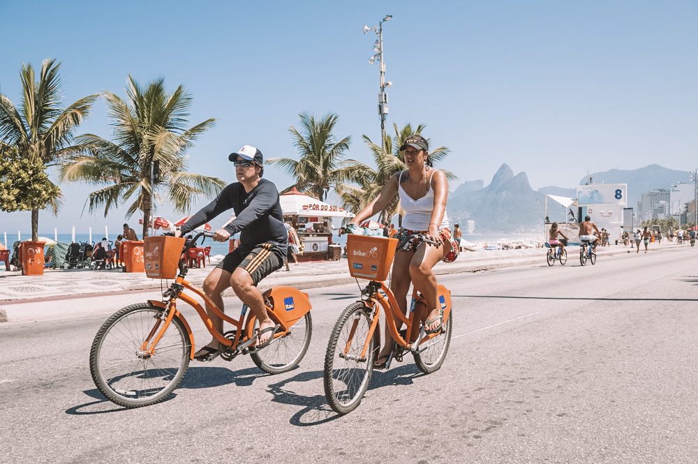 Bicicletas do Itaú no Rio de Janeiro