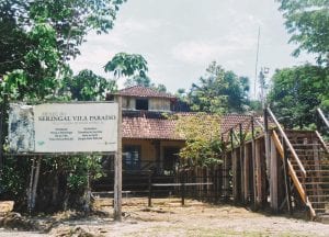 Entrada do Museu do Seringal, Manaus