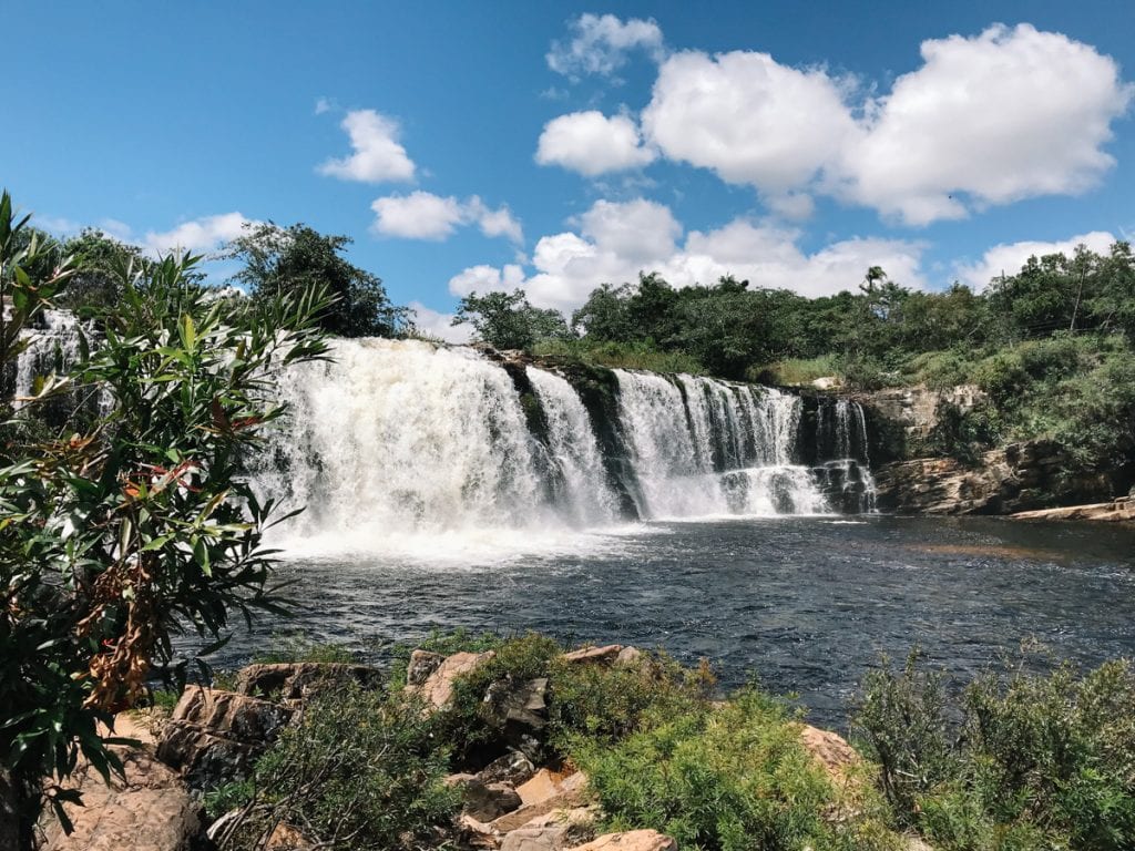 Cachoeira Grande, na Serra do Cipó, Minas Gerais
