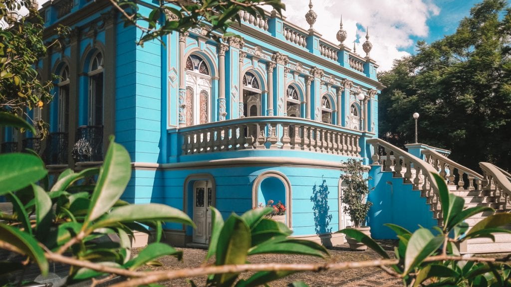 Palacete dos Leões, no Alto da Glória, Curitiba, Paraná, Brasil