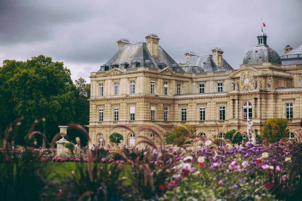Jardim de Luxemburgo, em Paris, França