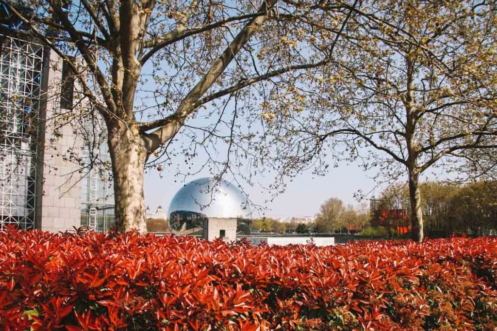 Parc de la Villette na Cité des Sciences et de l'Industrie, Paris, França