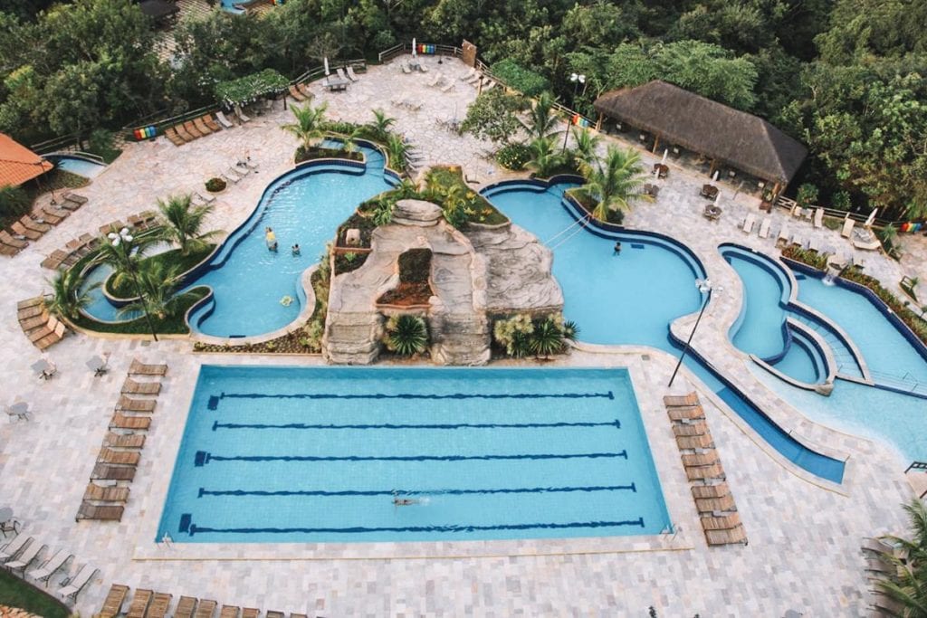 Ecologic Ville Resort, all inclusive em Caldas Novas, Goiás