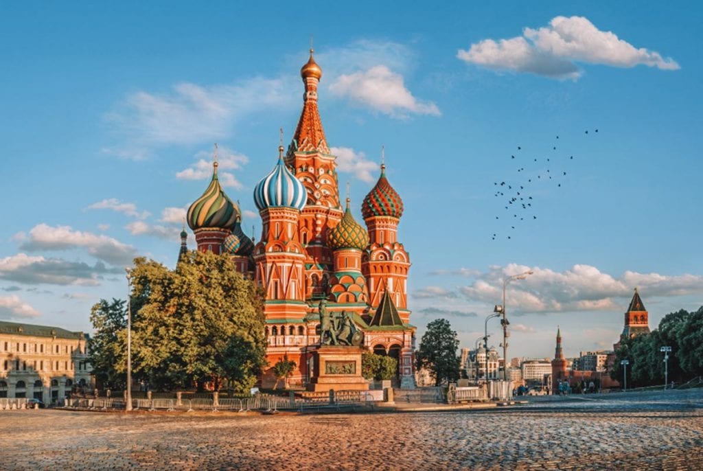 Catedral de São Basílio, em Kitay-Gorod, o melhor lugar para se hospedar em Moscou