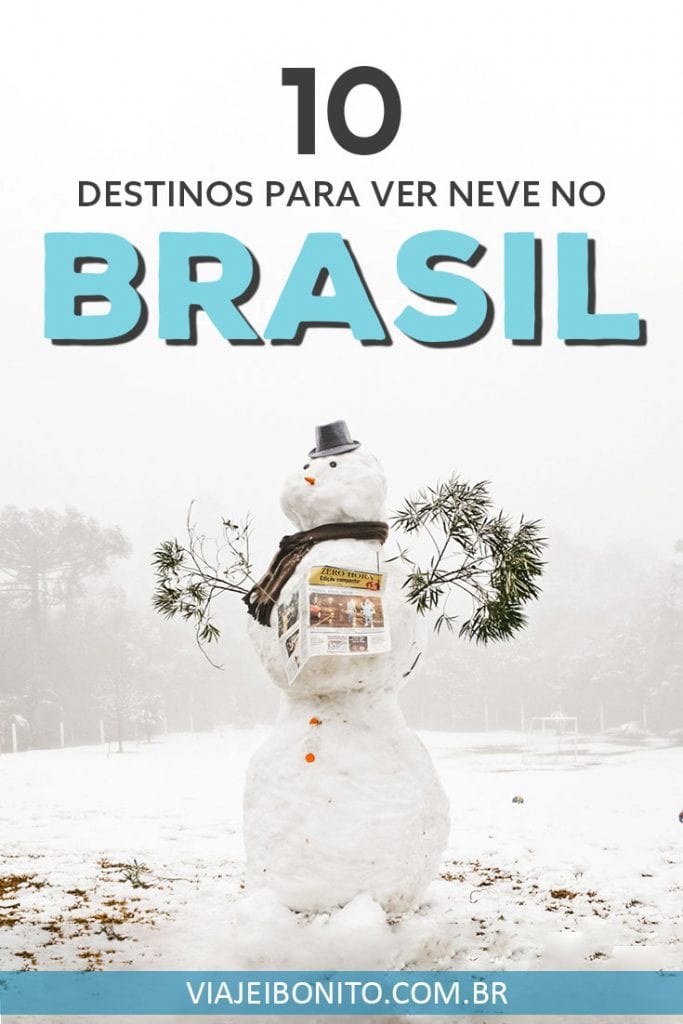 Onde ver neve no Brasil