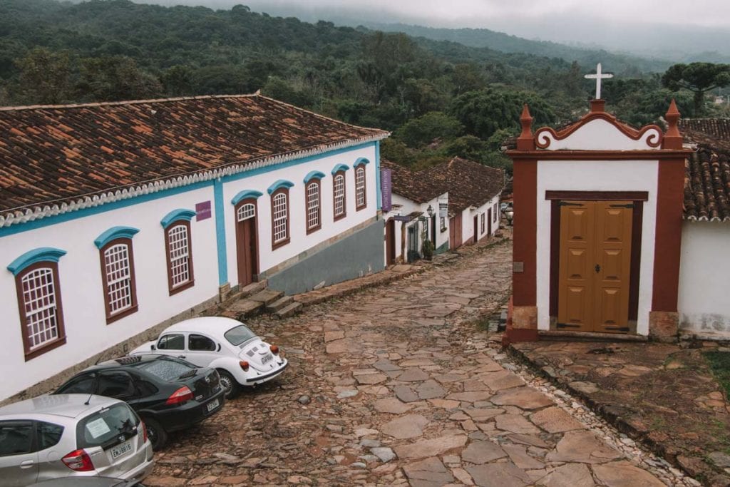 Entrada do Museu da Liturgia em Tiradentes, Minas Gerais