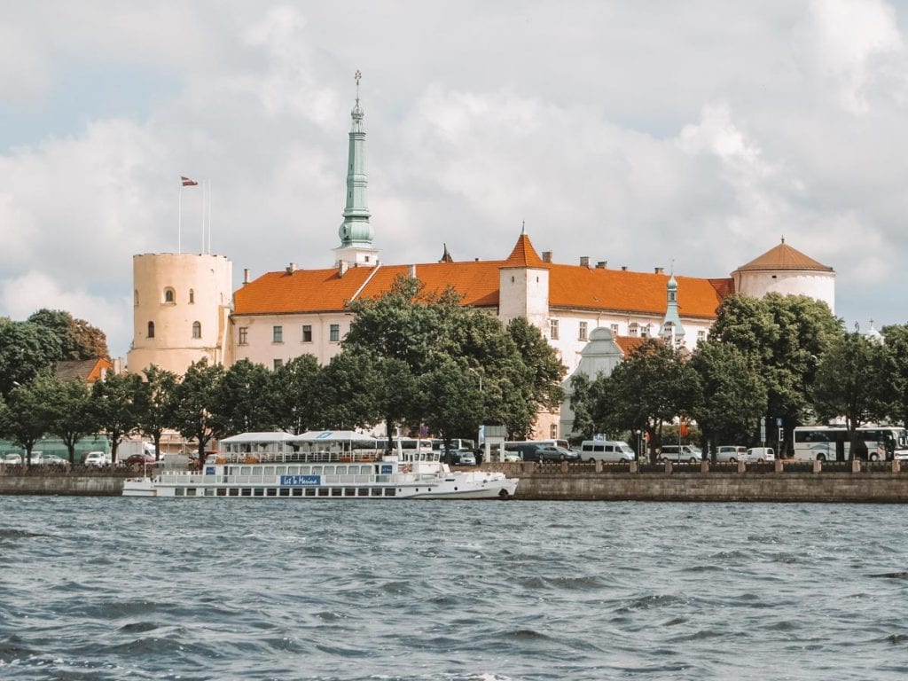 Castelo de Riga, casa do presidente da Letônia