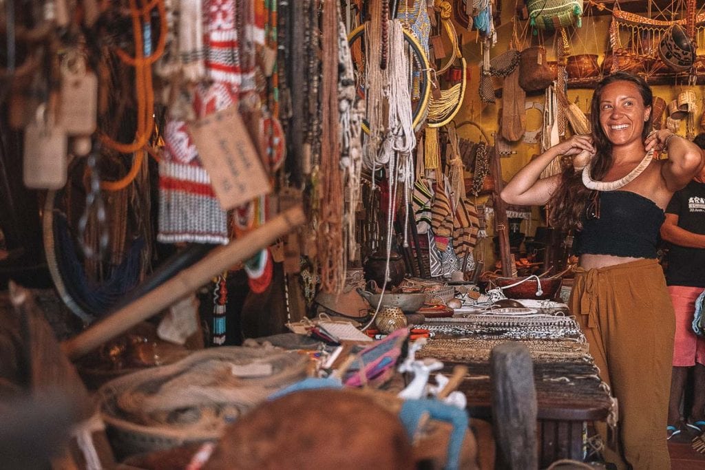 Araribá Cultura Indígena, artesanatos em Alter do Chão