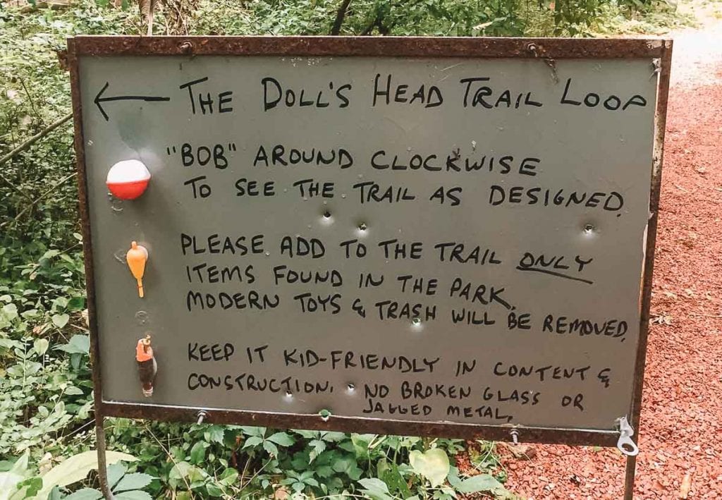 Regras Doll's Head Trail, Atlanta