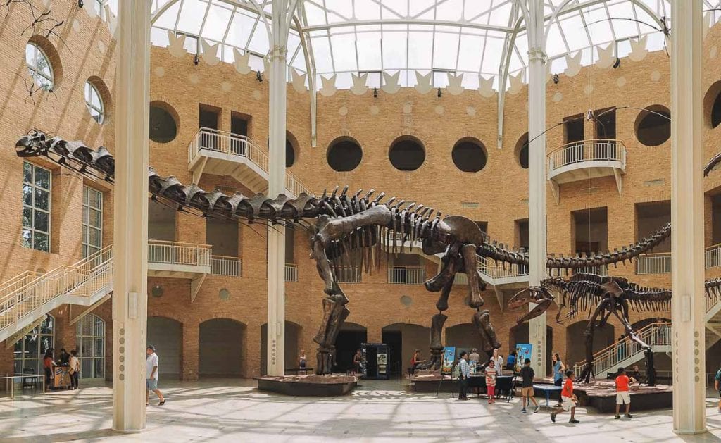 Giants of the Mesozoic, Fernbank Museum, Atlanta, Geórgia