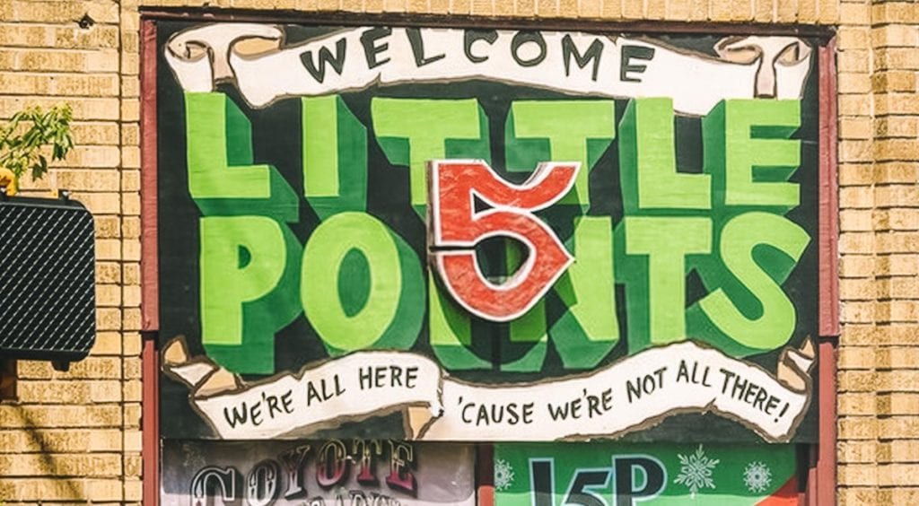 Little Five Points Mural, Atlanta, Geórgia