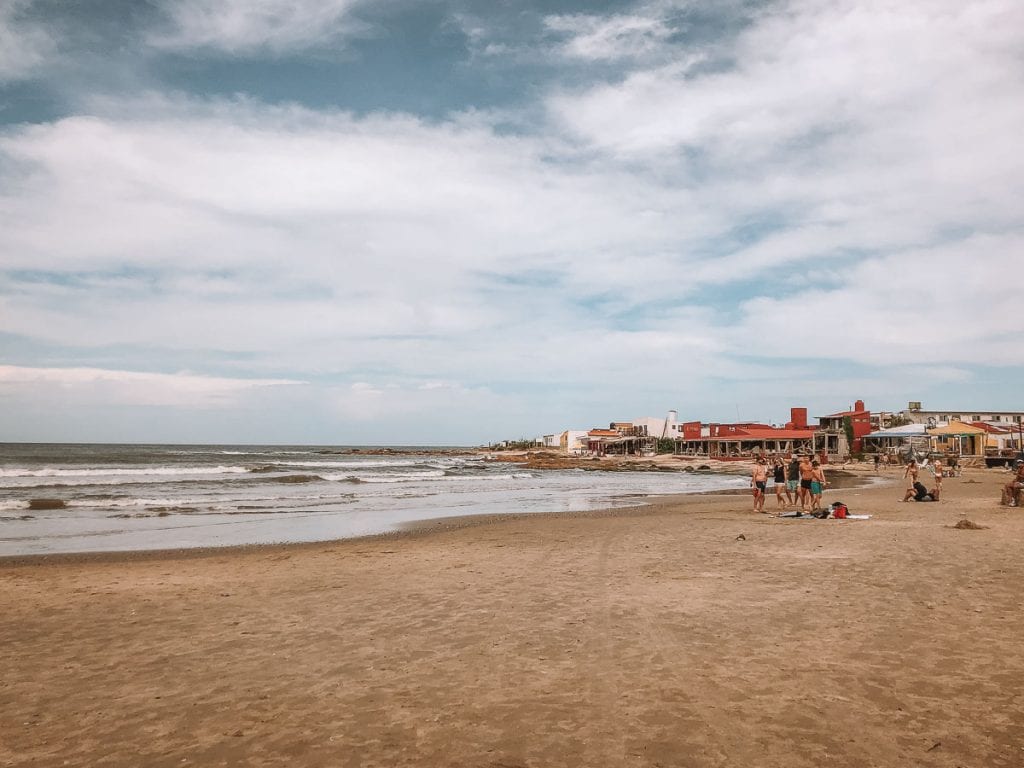 Playa de la Calavera ou Playa Norte, Cabo Polônio, litoral do Uruguai
