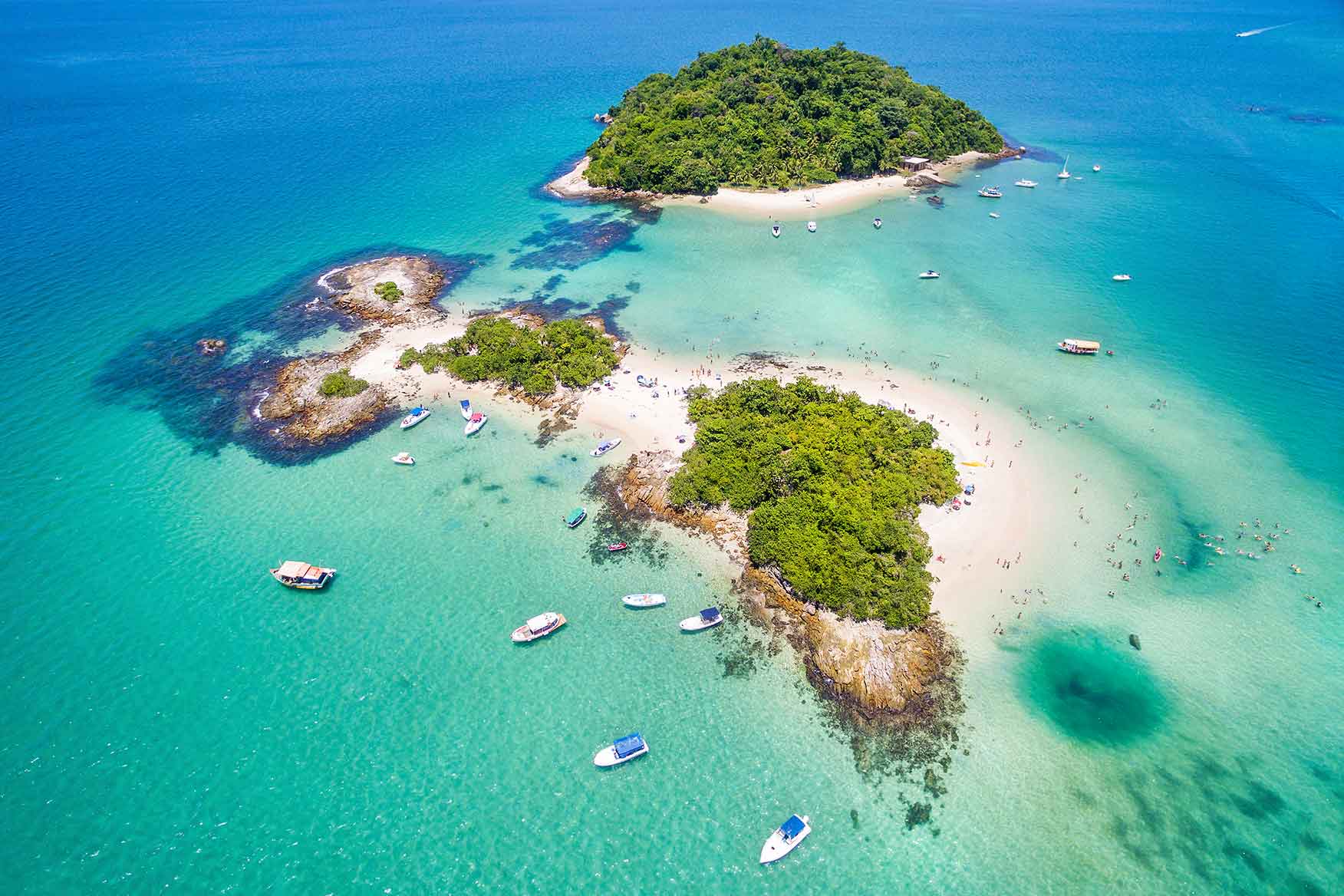 Quiz praias Caribe e Brasil