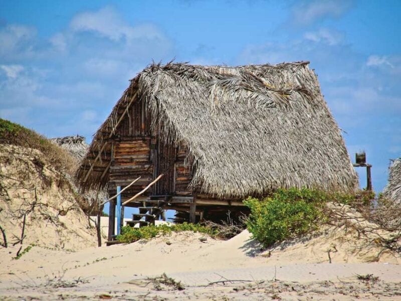 Cabana de sapé em Mangue Seco